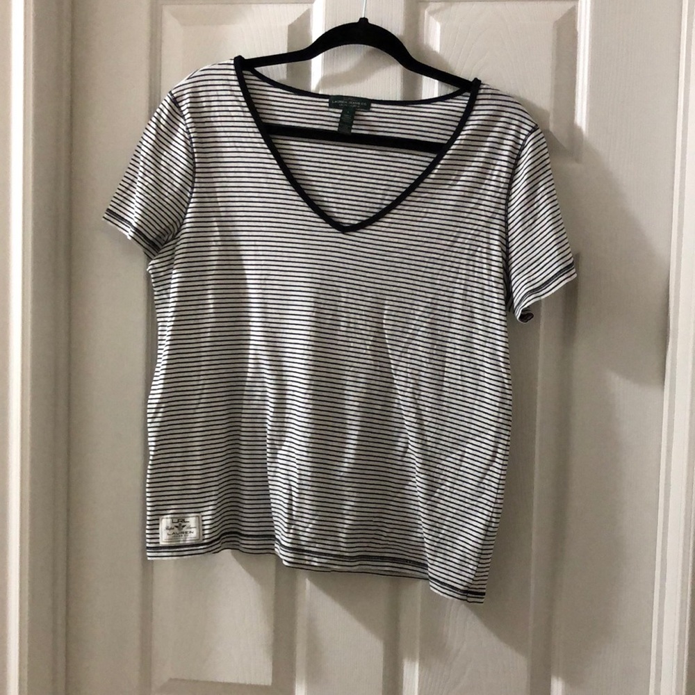 Lauren Ralph Lauren V Neck T-shirt